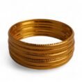 24K gold plated bangles for women