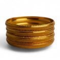 24K gold plated bangles for women5