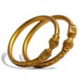 Golden Aura 2pc Bangles Set