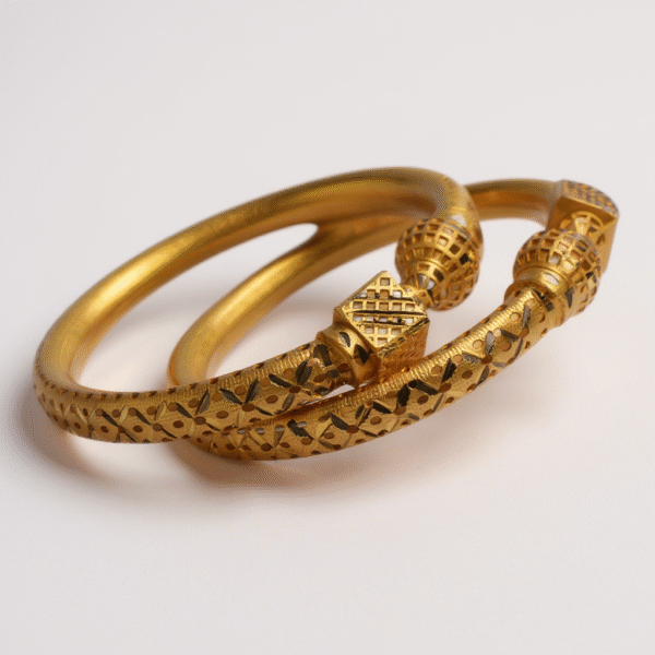 Golden Aura 2pc Bangles Set 4 Golden Aura 2pc Bangles Set 4